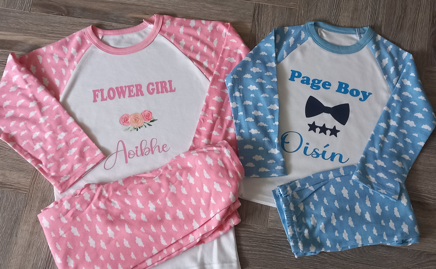 Flower girls / Page Boys Pyjamas