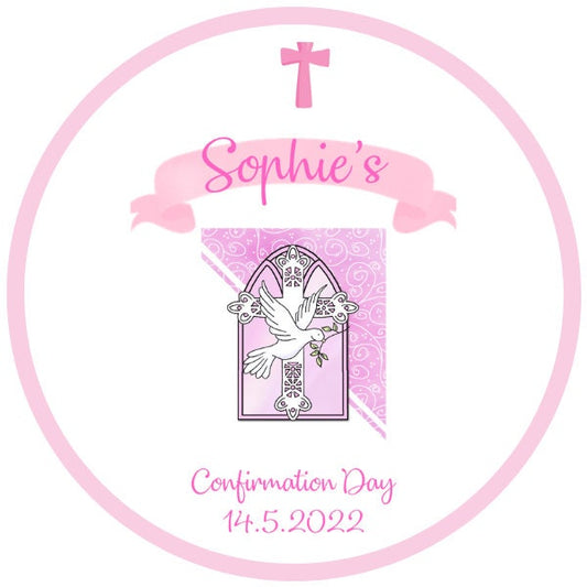 Personalised Favours | Personalised Party | Confirmation Party| confirmation labels | Confirmation Stickers| Ireland