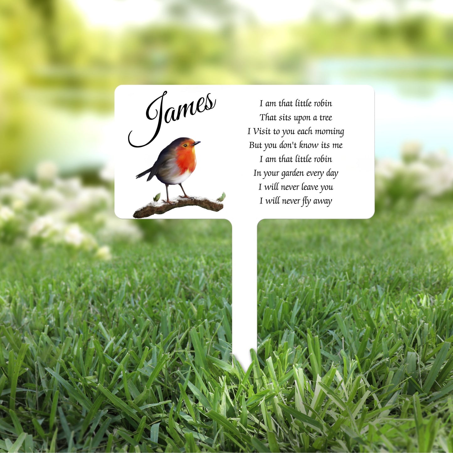 Personalised Grave Marker